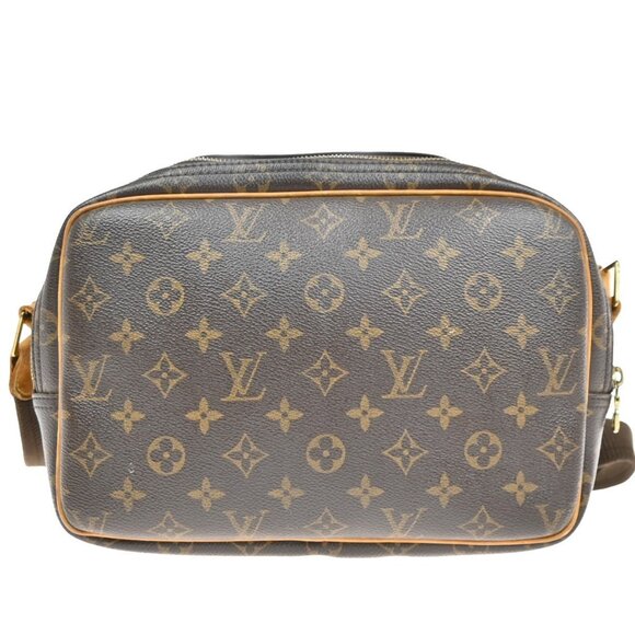 LOUIS VUITTON Reporter PM Crossbody Shoulder Bag Monogram Leather - Picture 3 of 16